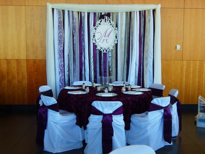 Matte Satin Chair Sashes - Pack of 10 - Event Decor Canada